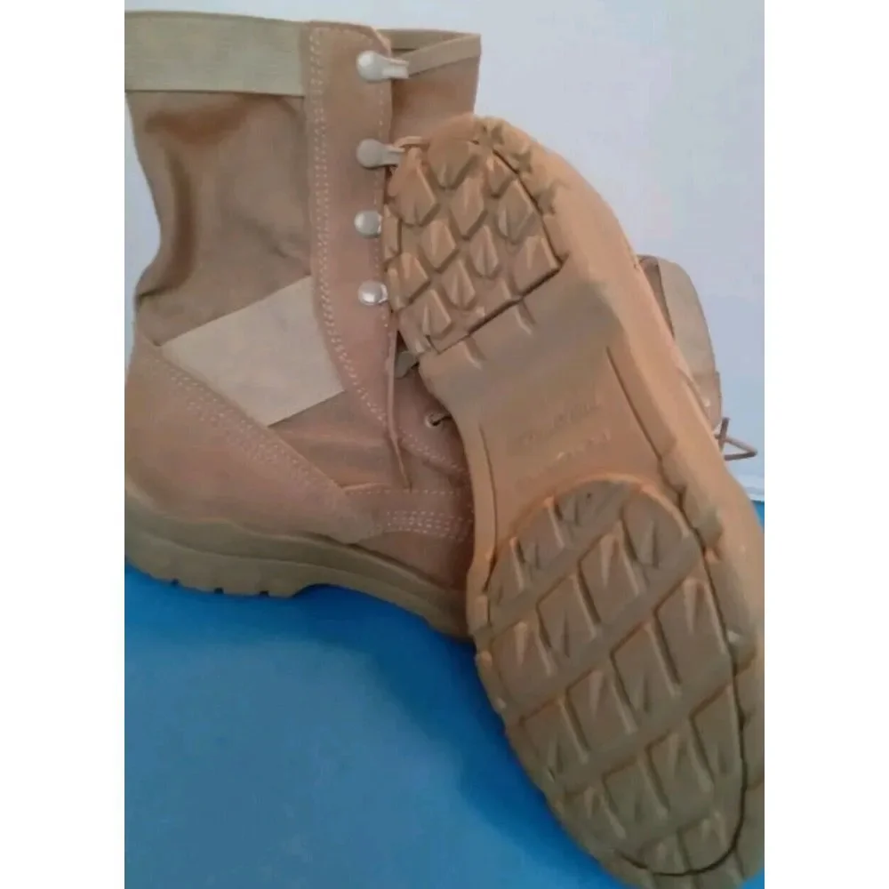 Boot‎ Campaign Tan Combat Boots Military Style Work Boots